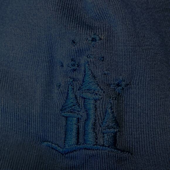 💙 NWT Disney Kingdom Couture Royal Blue Long Sleeve Top – Size Medium - Picture 3 of 8